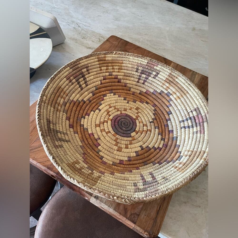 Native  Hand Woven Ceremonial Basket